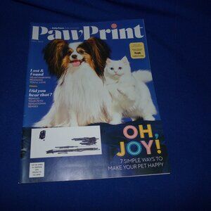 Vintage Paw Print Magazine - Fall 2023 - Dogs, Cats, Joy, Reunions